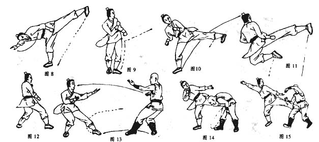  武当流通门秘传散招：烈马回头----凌召